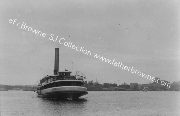 SYDNEY HARBOUR  FERRY BOAT